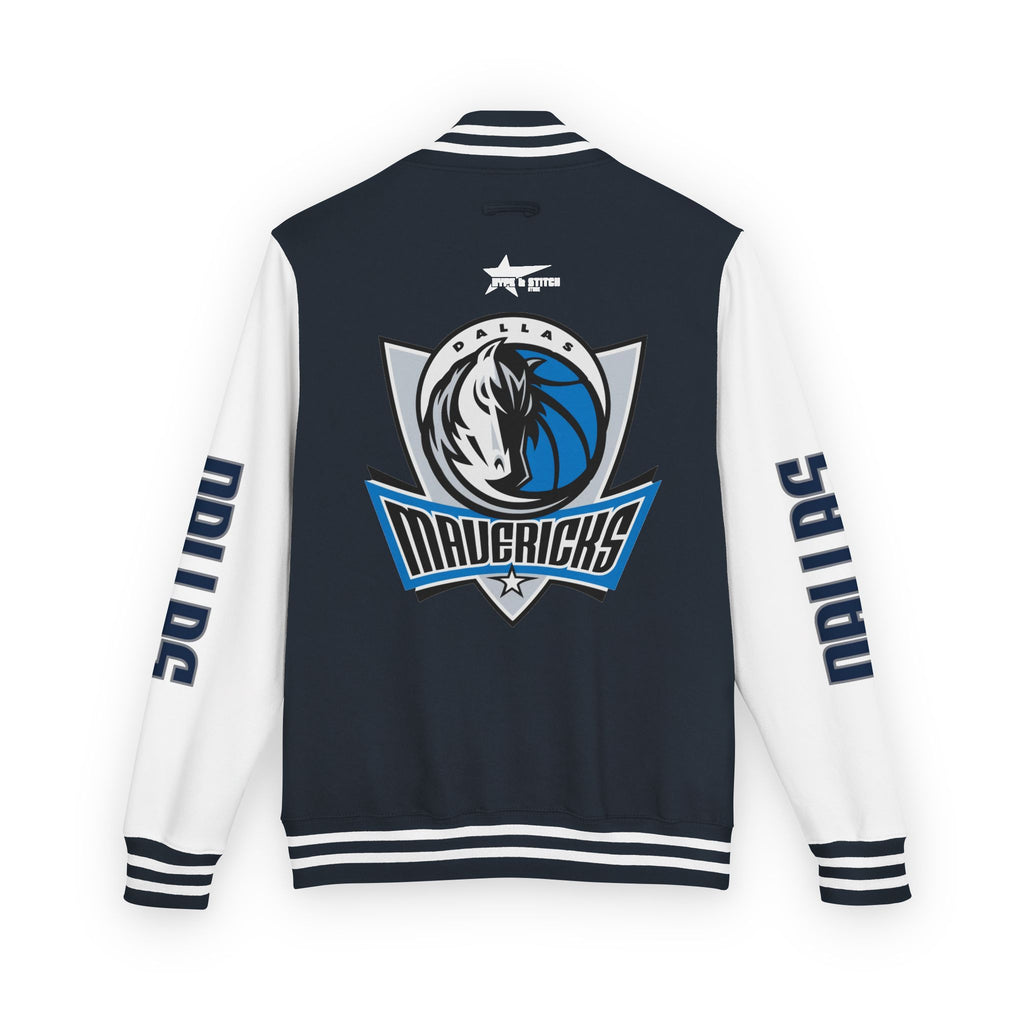 Dallas Mavericks Unisex Heavyweight Varsity Letterman Jacket