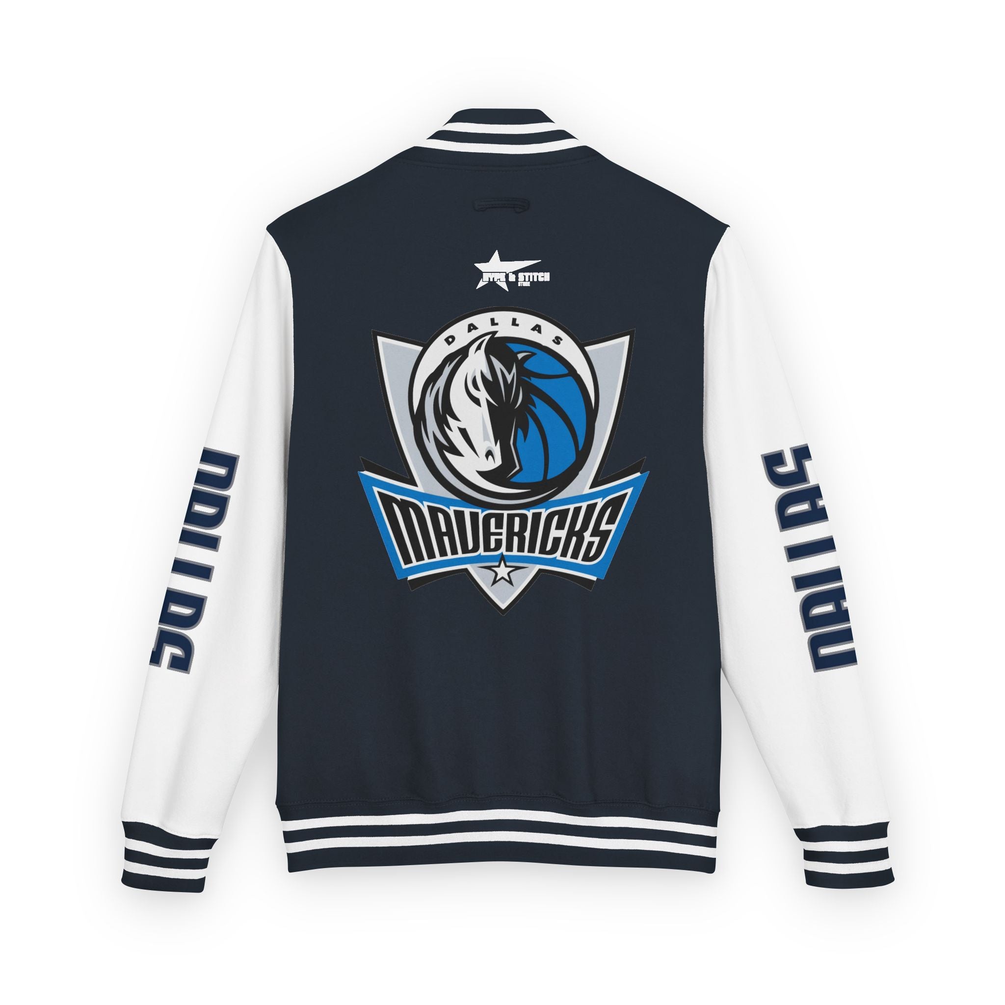 Dallas Mavericks Unisex Heavyweight Varsity Letterman Jacket
