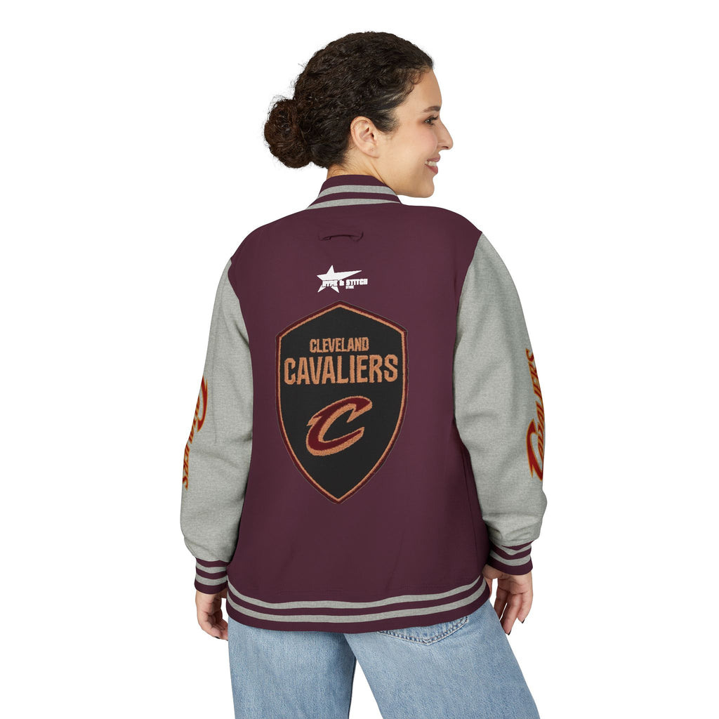 Cleveland Cavaliers Varsity Jacket | Unisex Streetwear Letterman