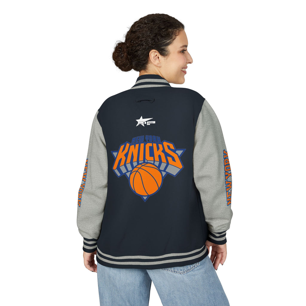 New York Knicks Unisex Heavyweight Varsity Letterman Jacket