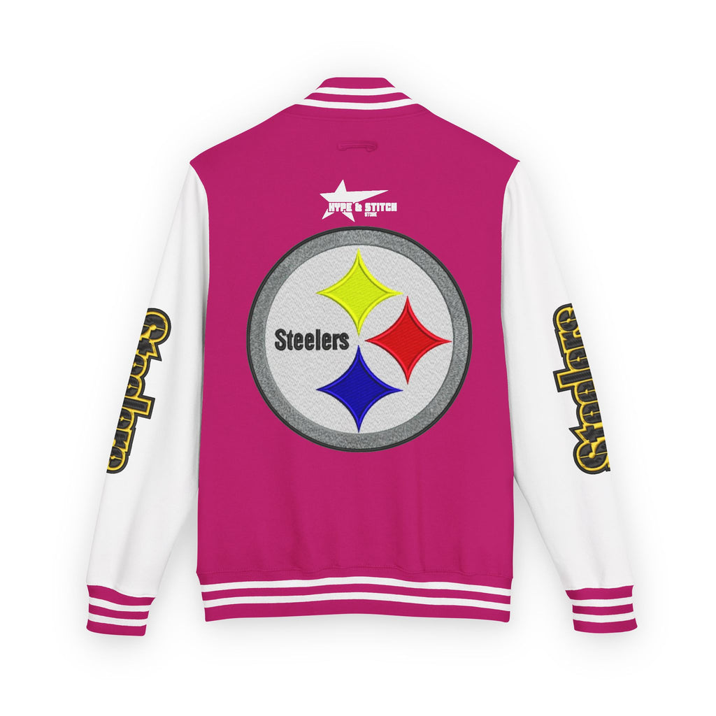 Pittsburgh Steelers Custom Varsity Letterman Jacket | Football Fan Apparel