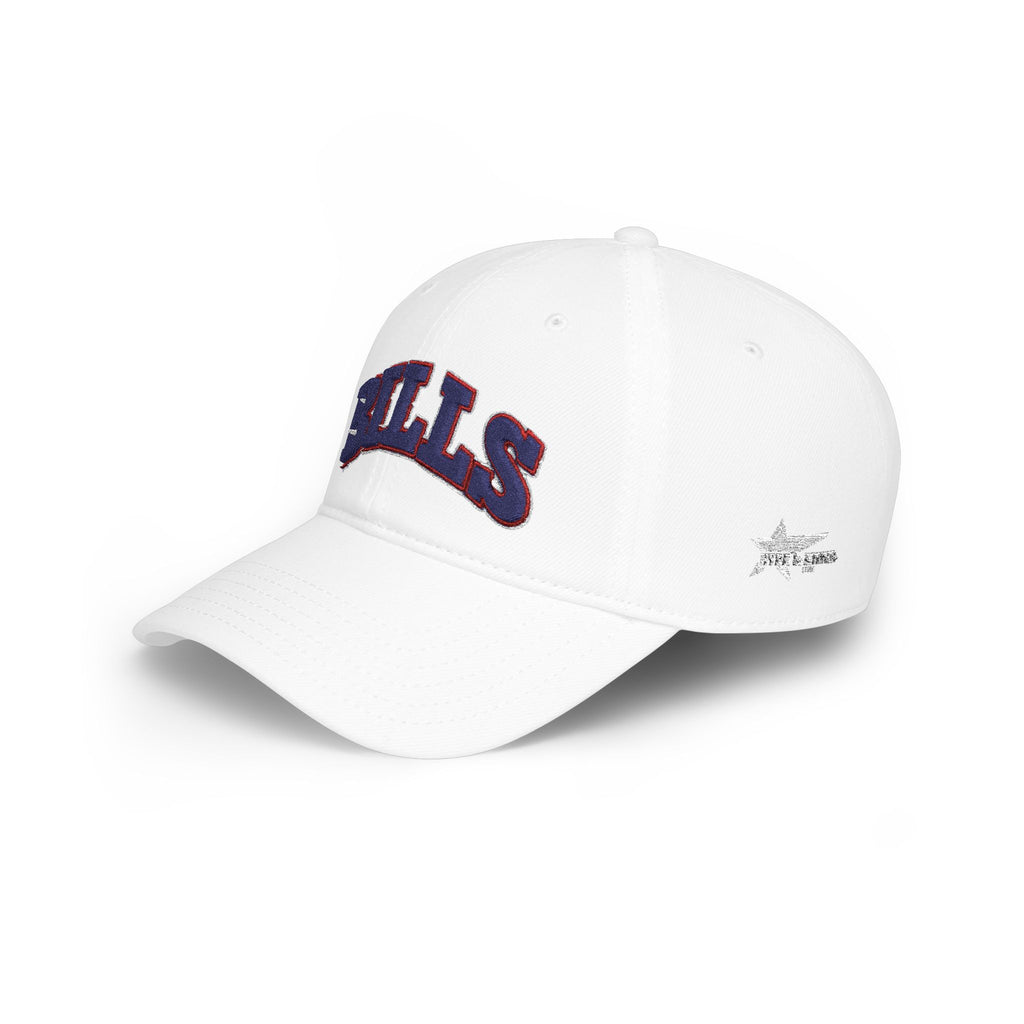 Buffalo Bills Embroidered Curved Brim Baseball Cap – Adjustable Dad Hat