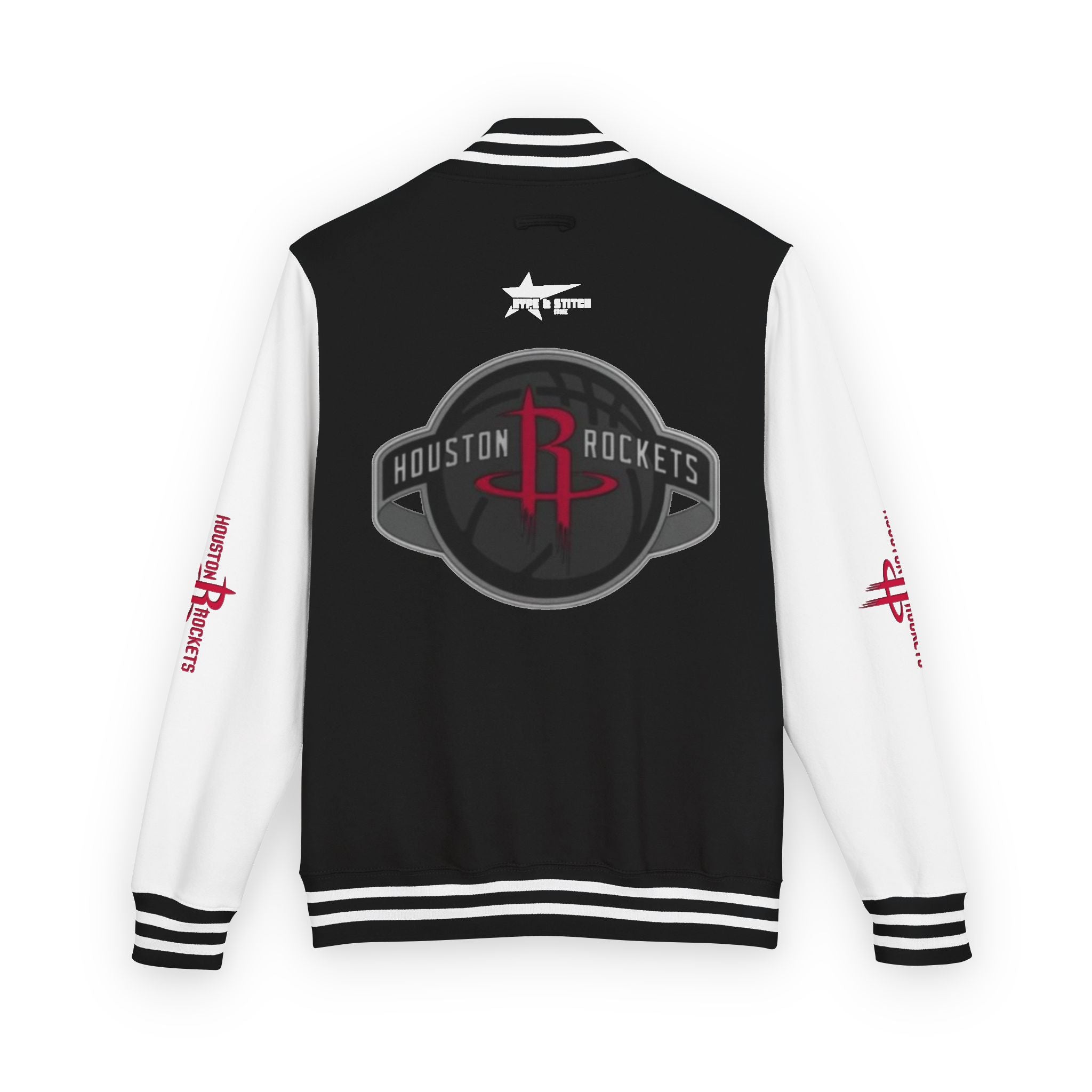 Houston Rockets Varsity Jacket | Unisex Streetwear Letterman