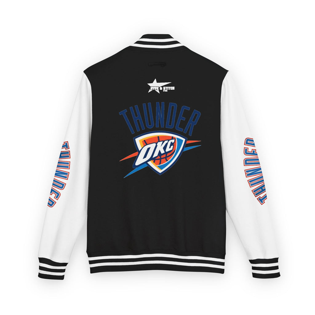 Oklahoma City Thunder Unisex Heavyweight Varsity Letterman Jacket