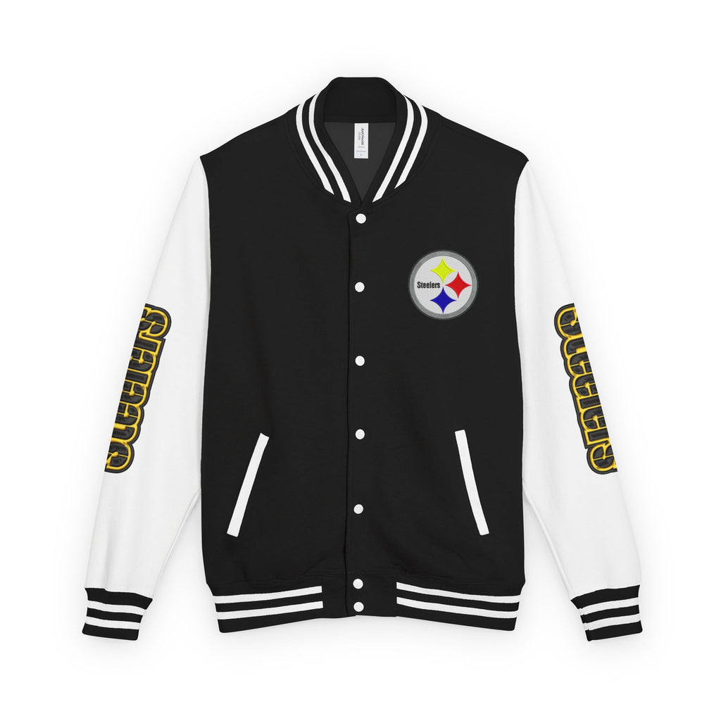 Pittsburgh Steelers Custom Varsity Letterman Jacket | Football Fan Apparel