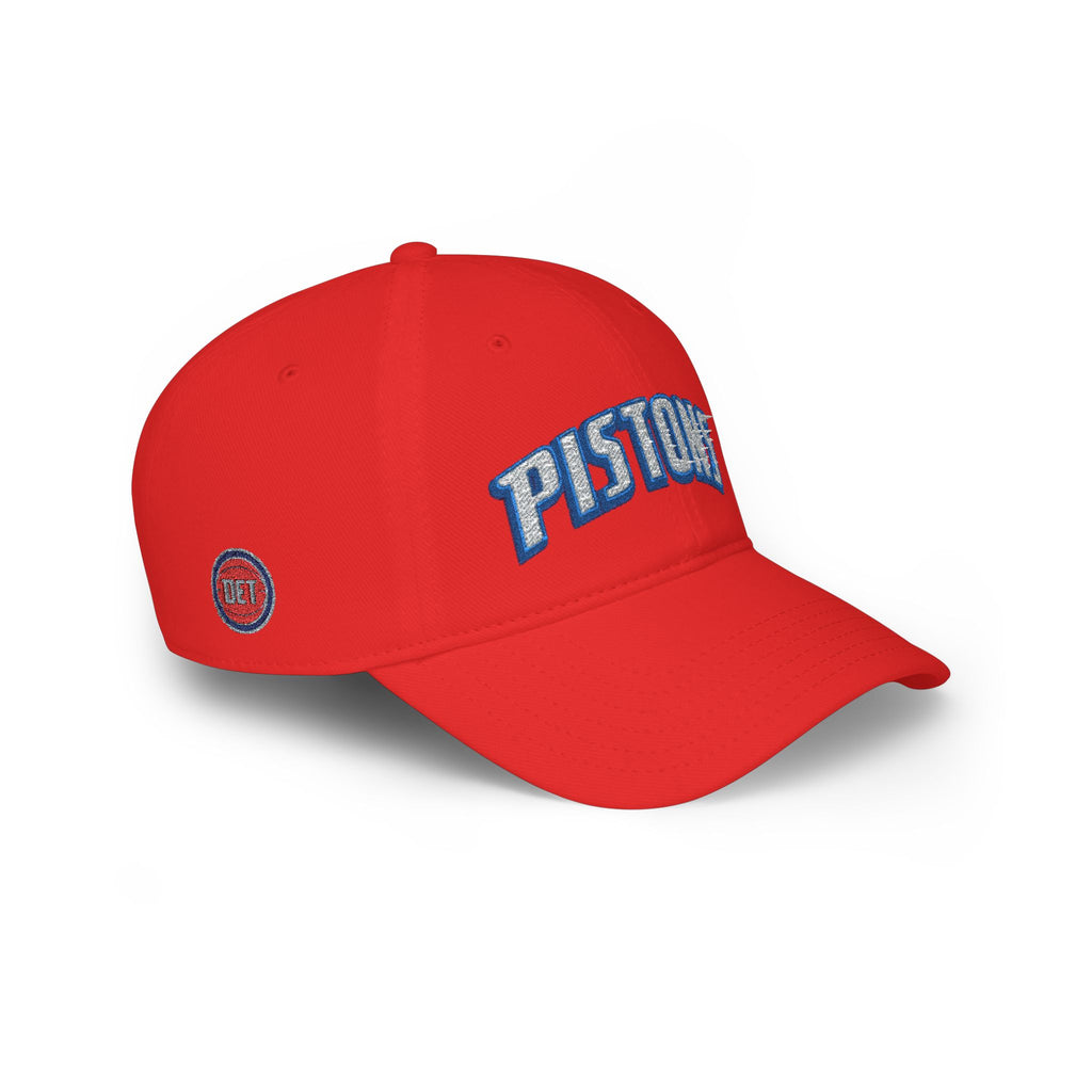 Detroit Pistons Vintage Embroidered Dad Hat – Adjustable Low-Profile Cap