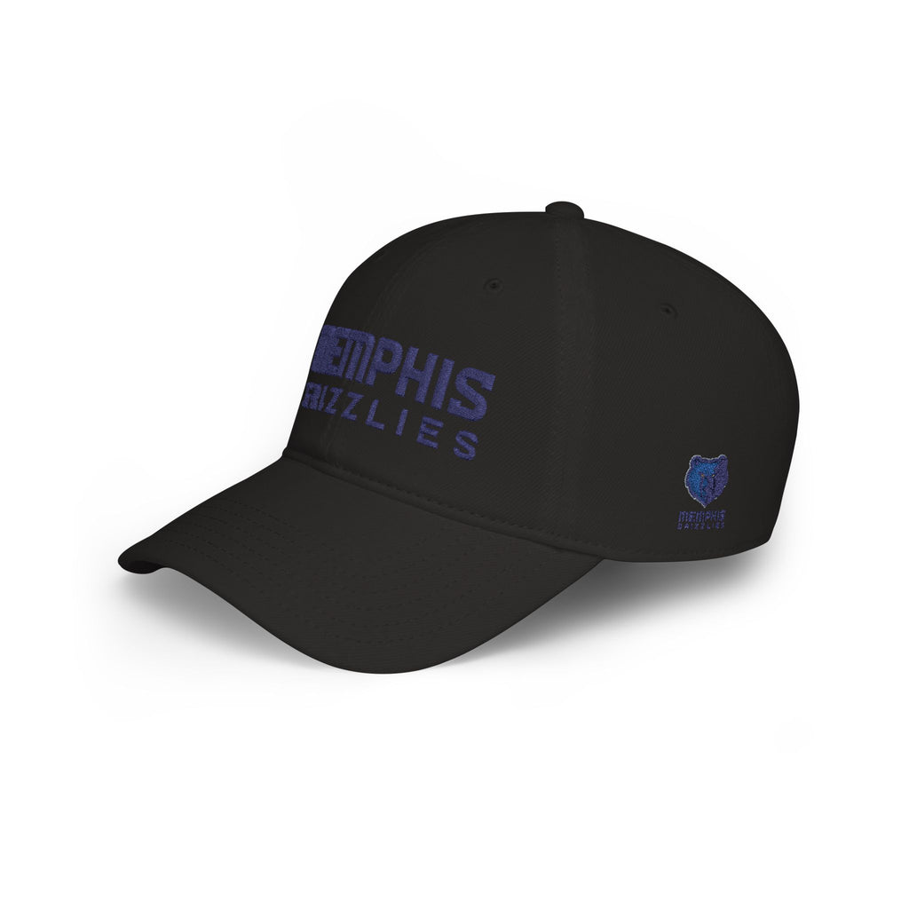 Memphis Grizzlies Vintage Embroidered Dad Hat – Adjustable Low-Profile Cap