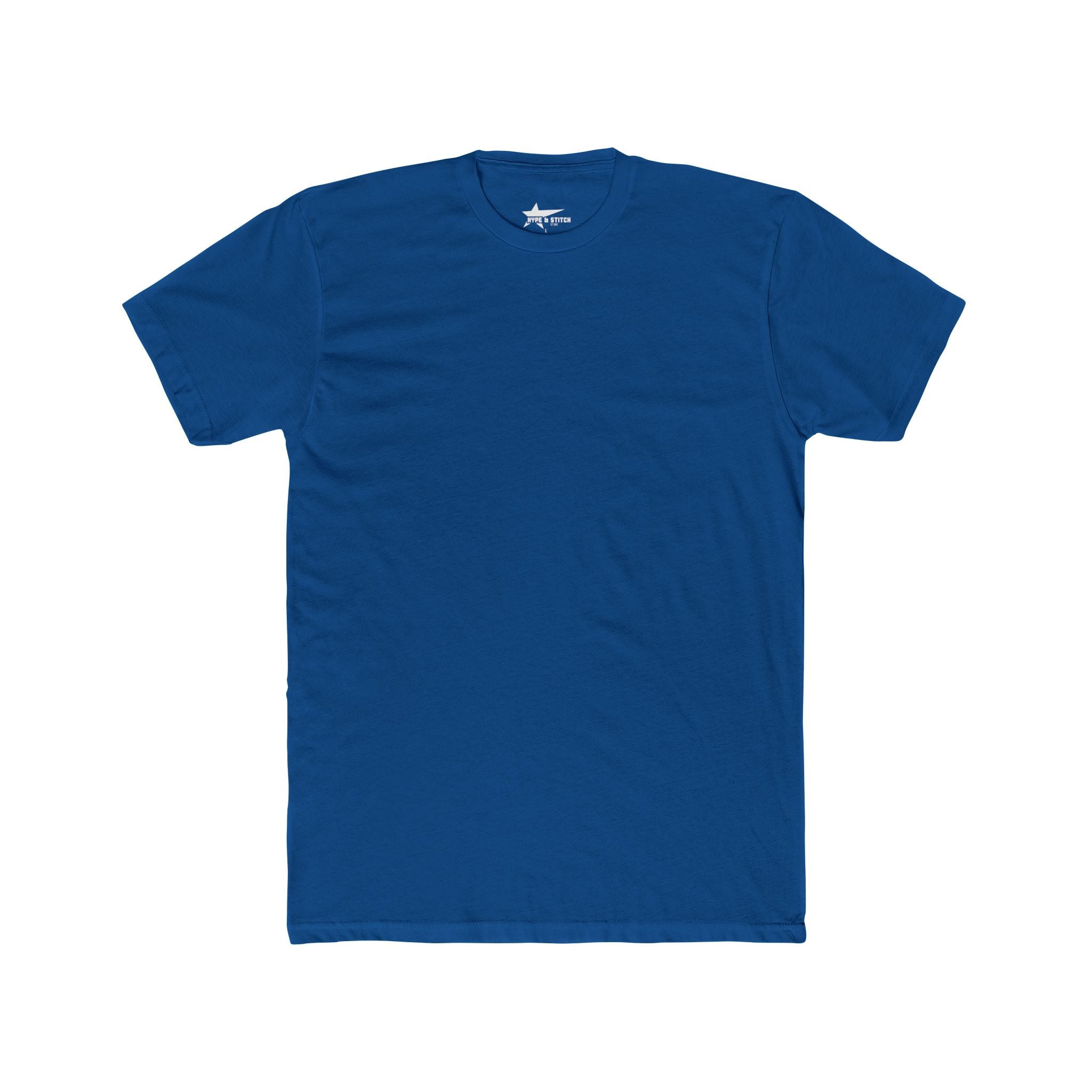 HypeandStitch Men's Fitted Crewneck T-Shirt | Premium Ultra-Soft Cotton