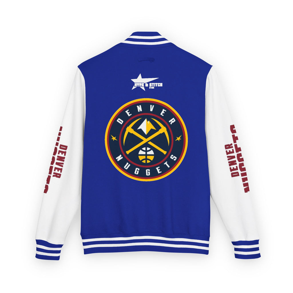 Denver Nuggets Varsity Jacket | Unisex Streetwear Letterman