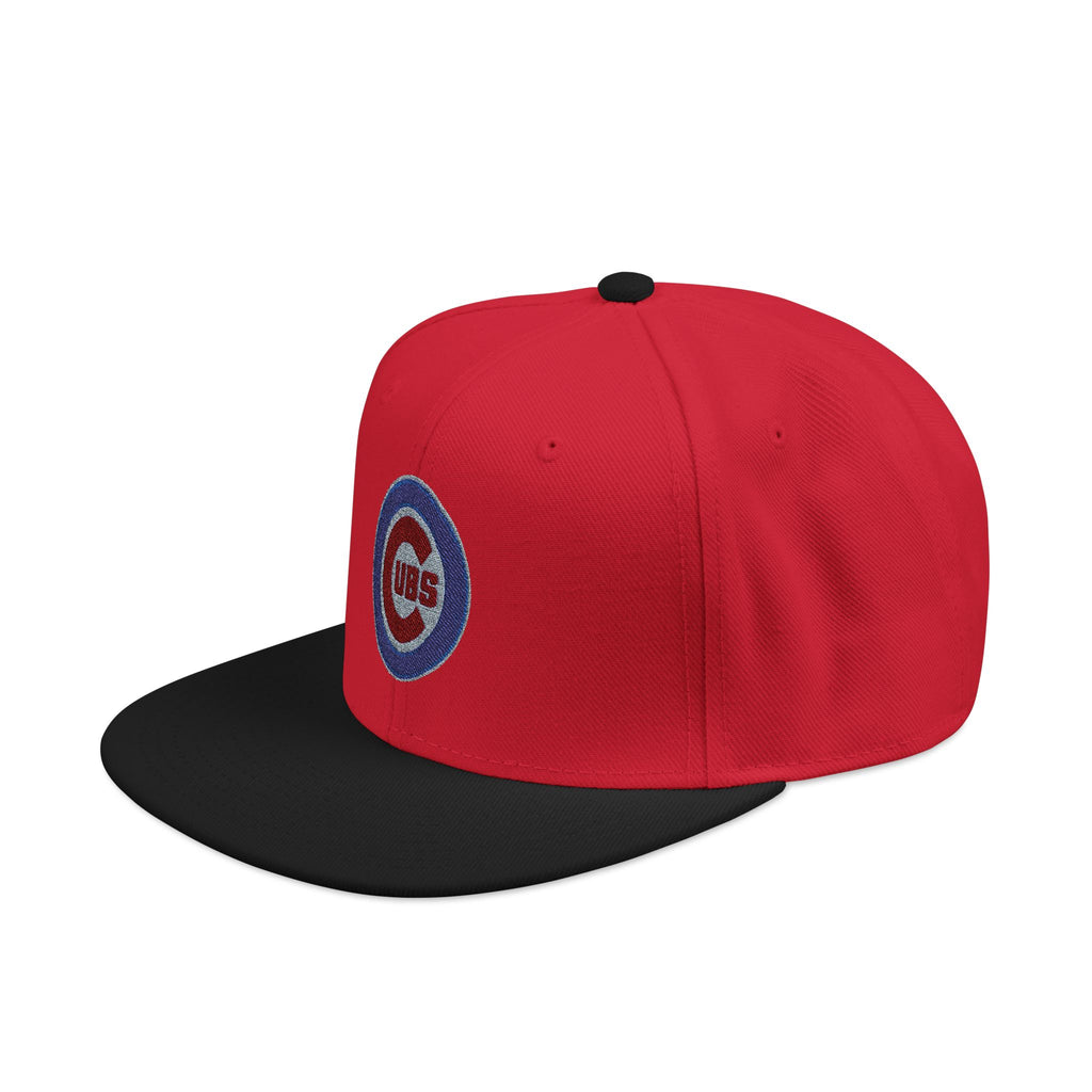 Custom Embroidered Chicago Cubs Snapback Hat