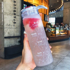 Leak-proof frosted glass