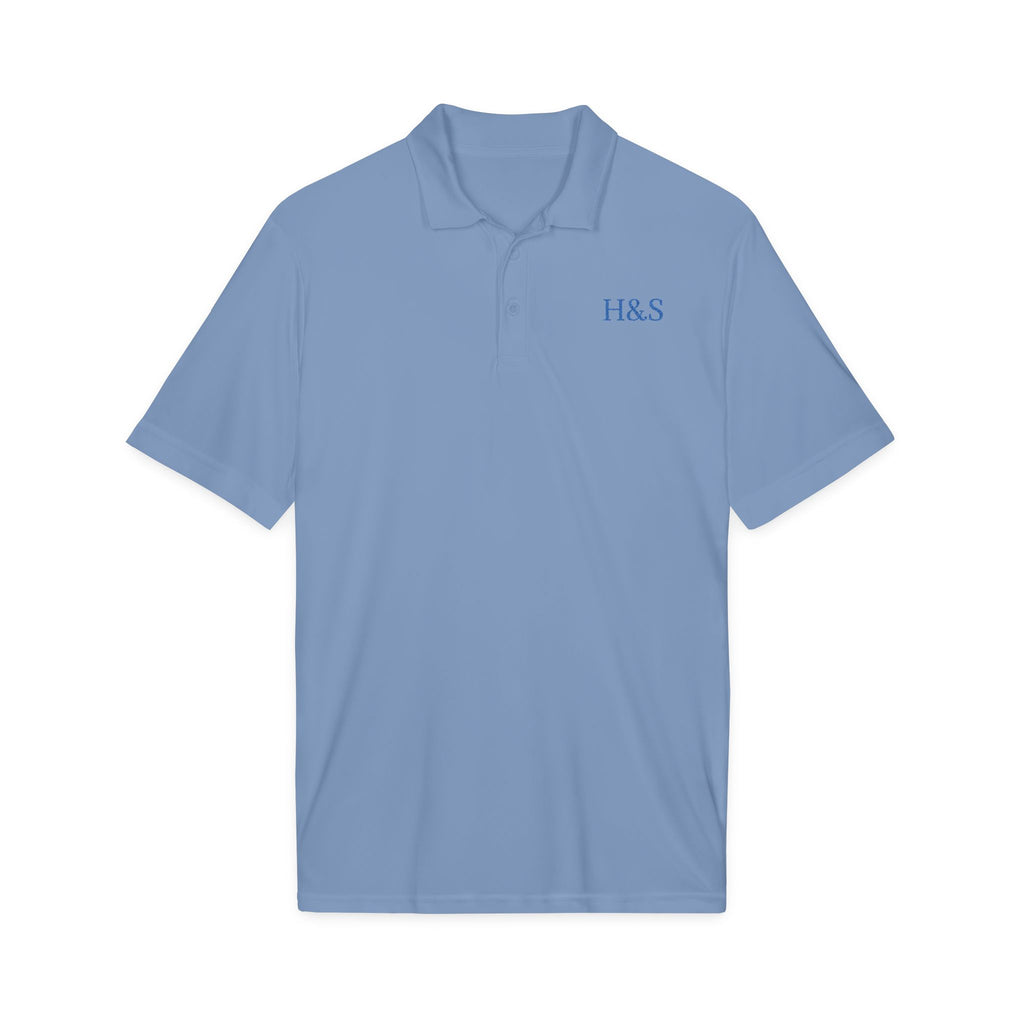 HypeandStitch Performance Moisture-Wicking Polo Shirt