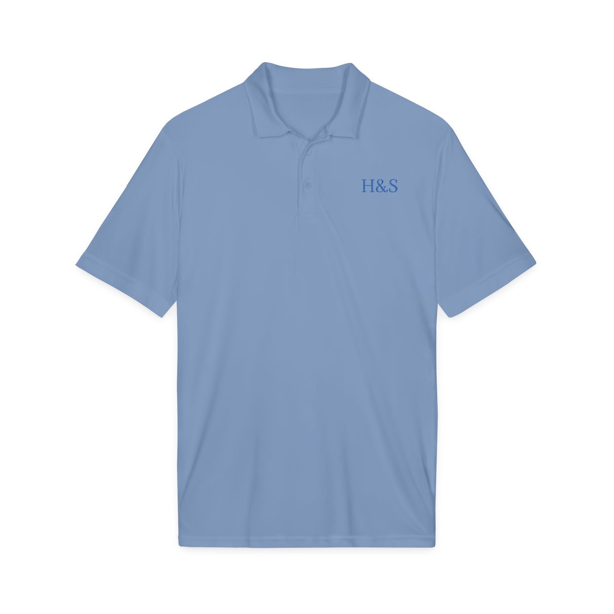 HypeandStitch Performance Moisture-Wicking Polo Shirt