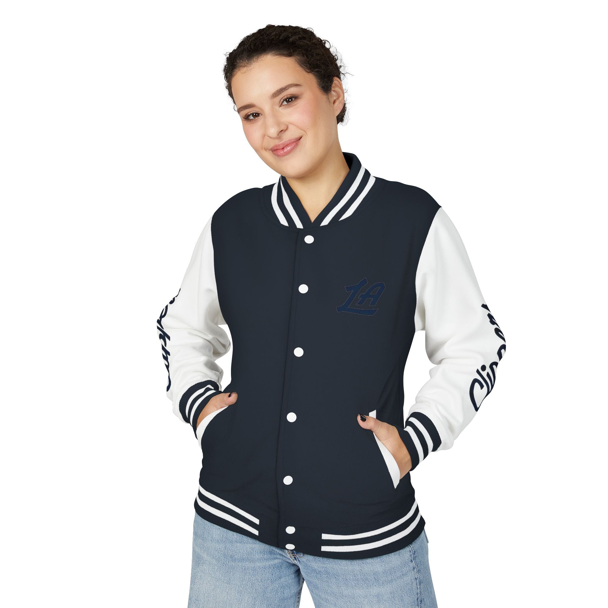 Los Angeles Clippers Unisex Heavyweight Varsity Letterman Jacket