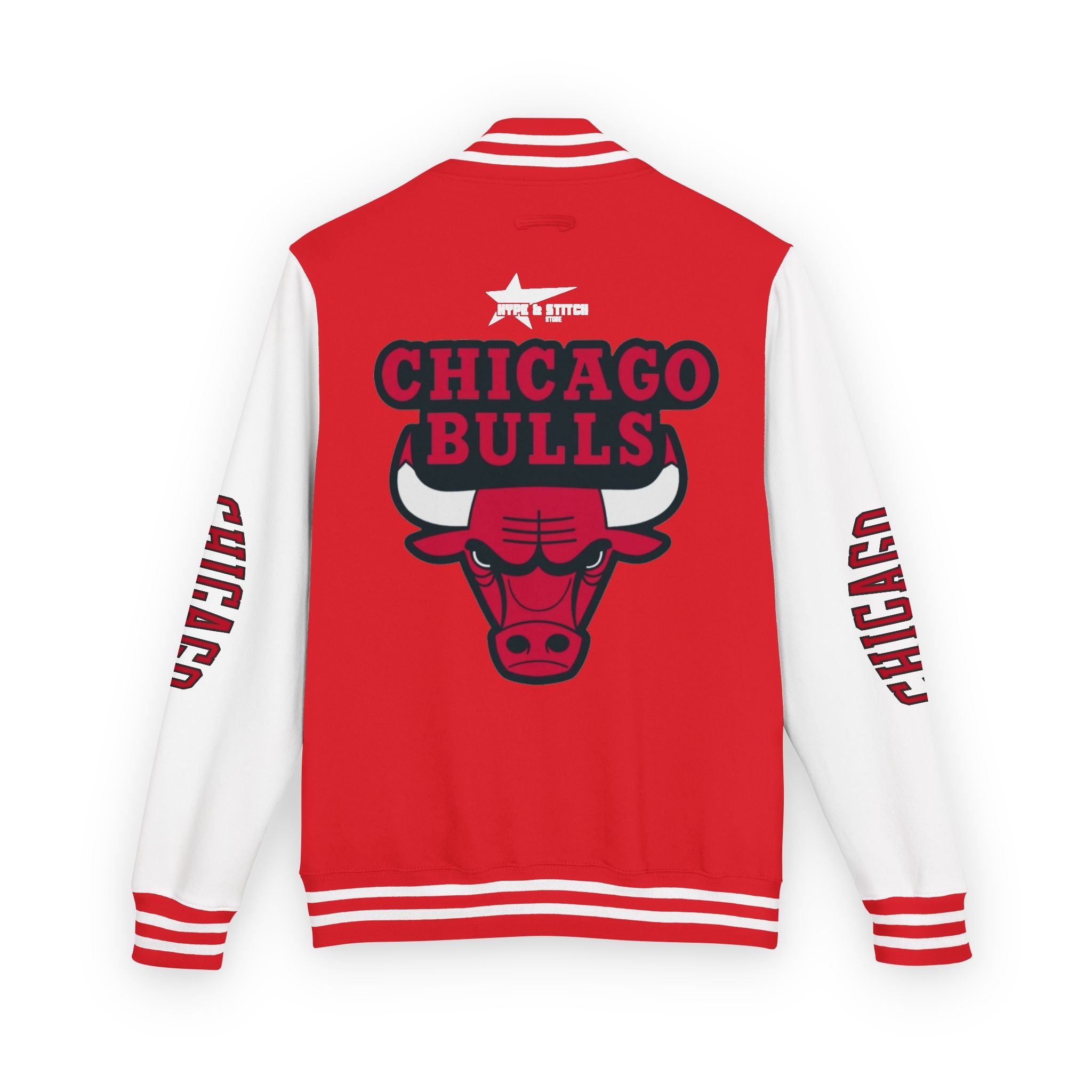 Chicago Bulls Unisex Heavyweight Varsity Letterman Jacket