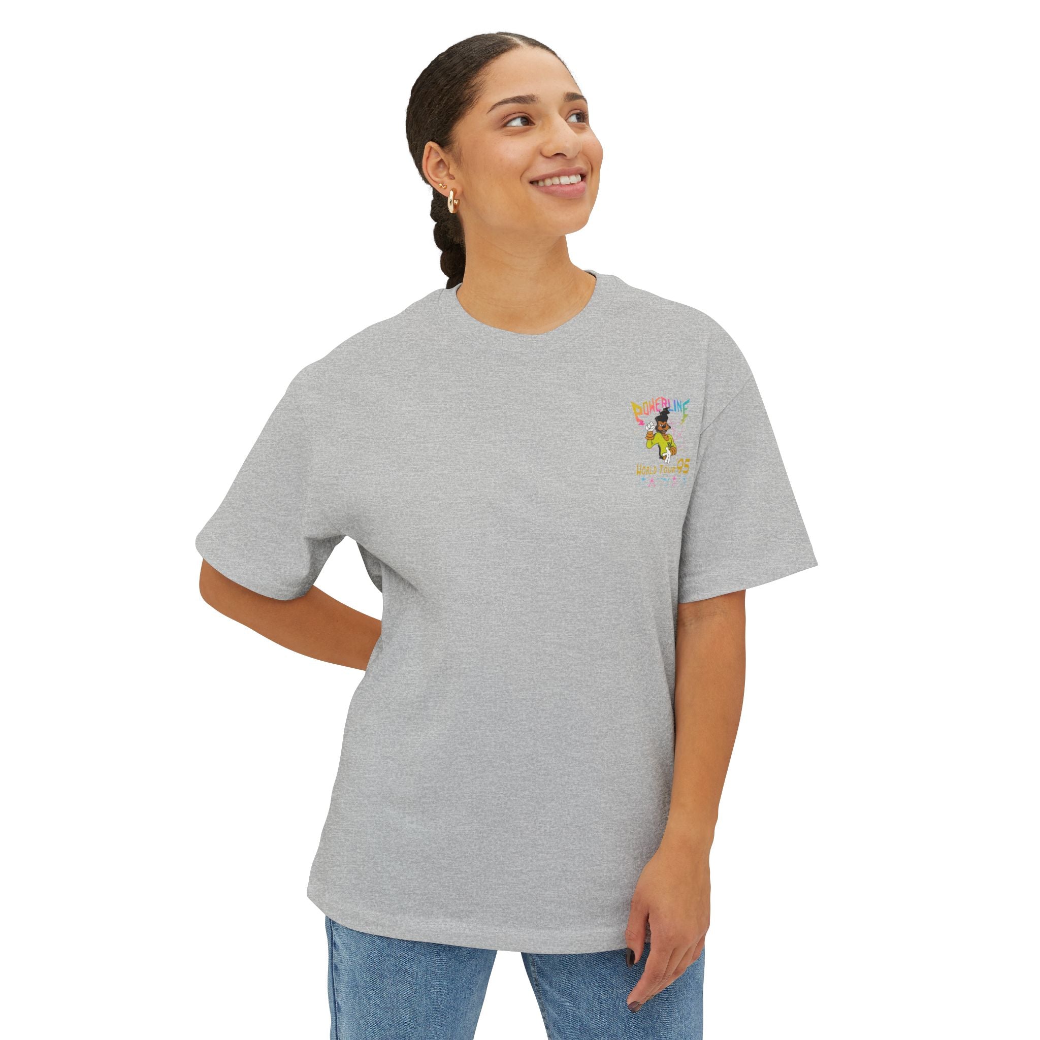Powerline "Stand Out" World Tour ’95 Oversized Graphic Tee