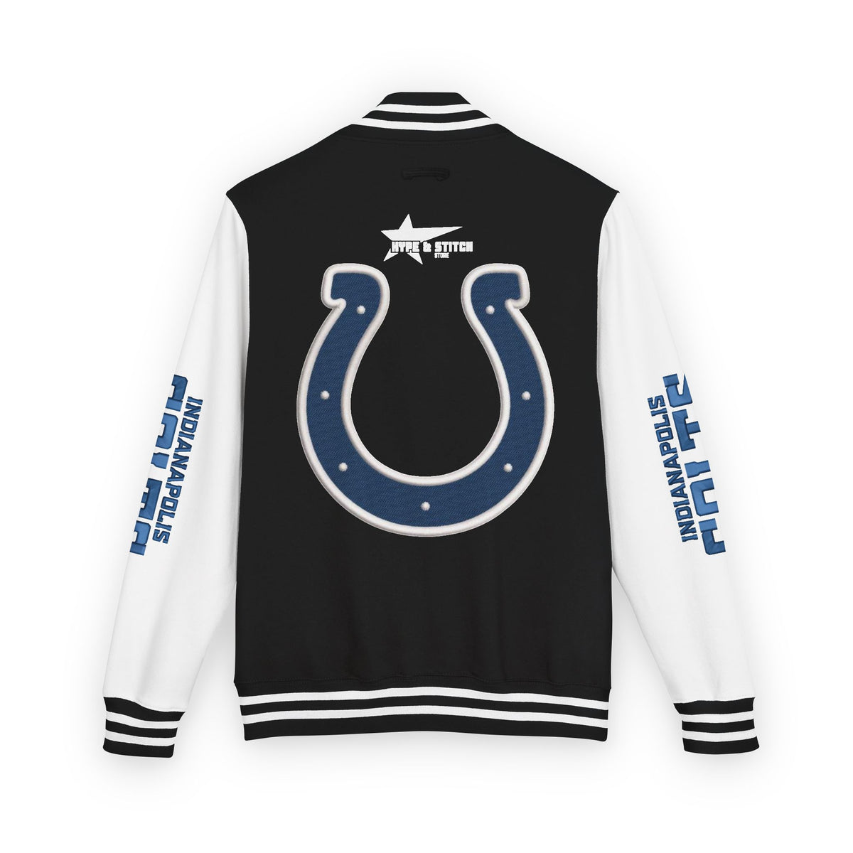 Indianapolis Horseshoe Custom Letterman Varsity Jacket