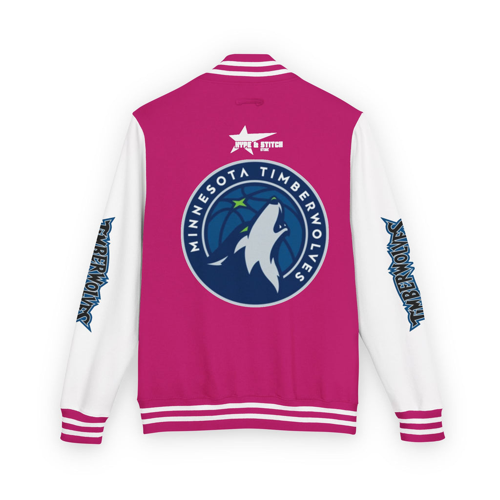 Minnesota Timberwolves Varsity Jacket | Unisex Streetwear Letterman