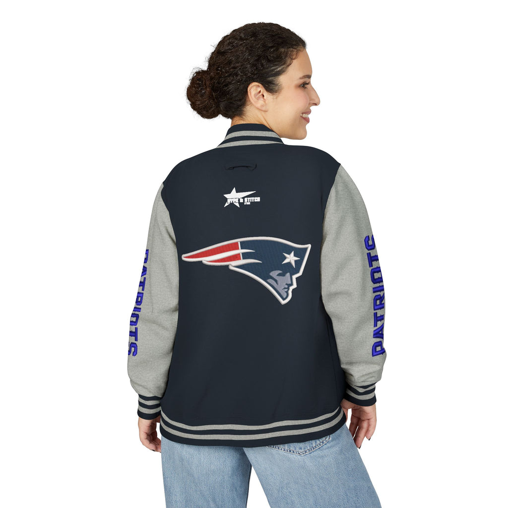 New England Patriots Classic Varsity Letterman Jacket