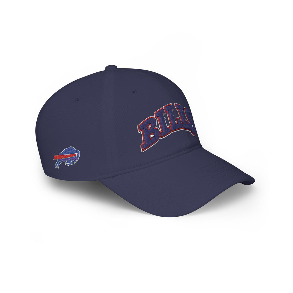 Buffalo Bills Embroidered Curved Brim Baseball Cap – Adjustable Dad Hat