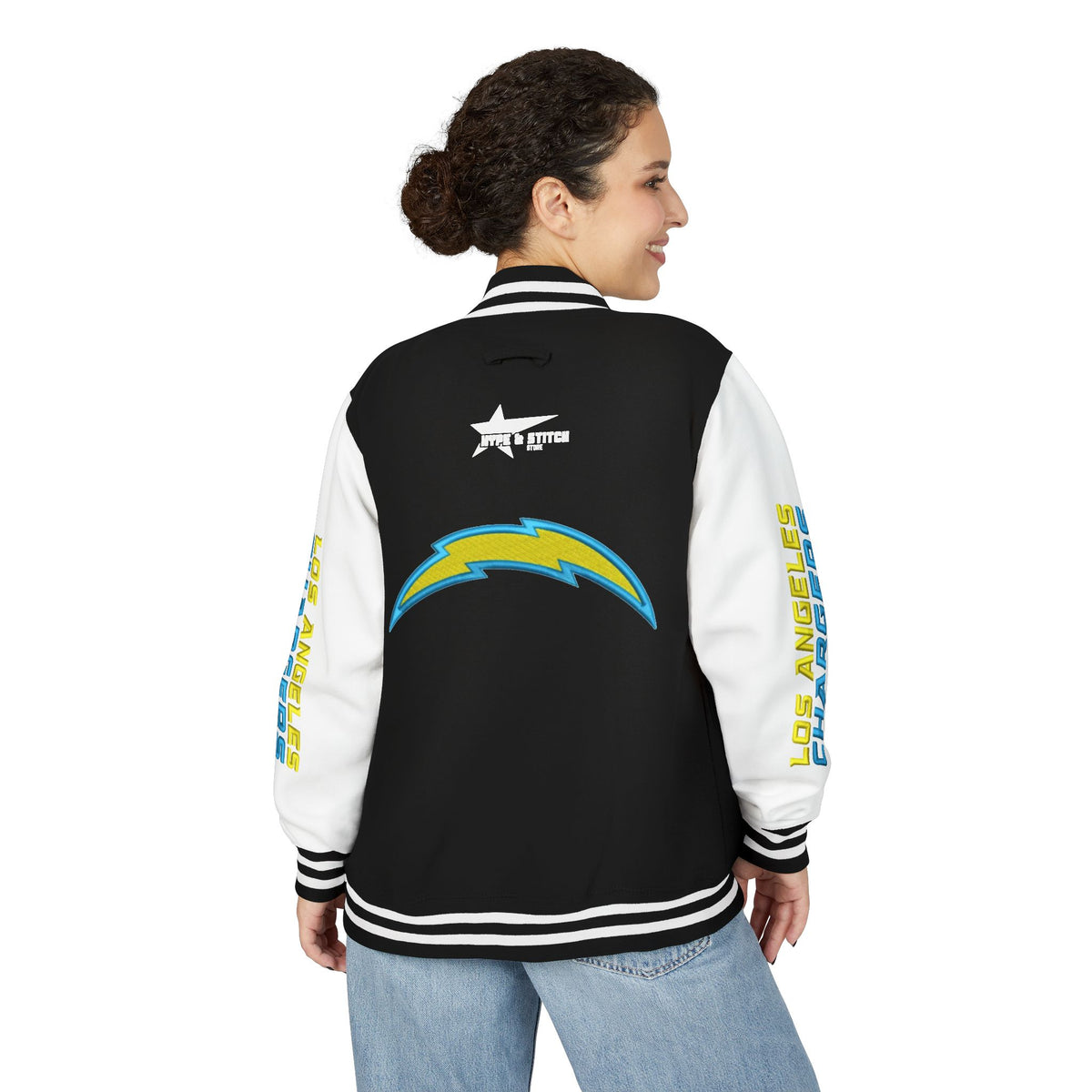 Los Angeles Chargers Vintage Style Varsity Letterman Jacket