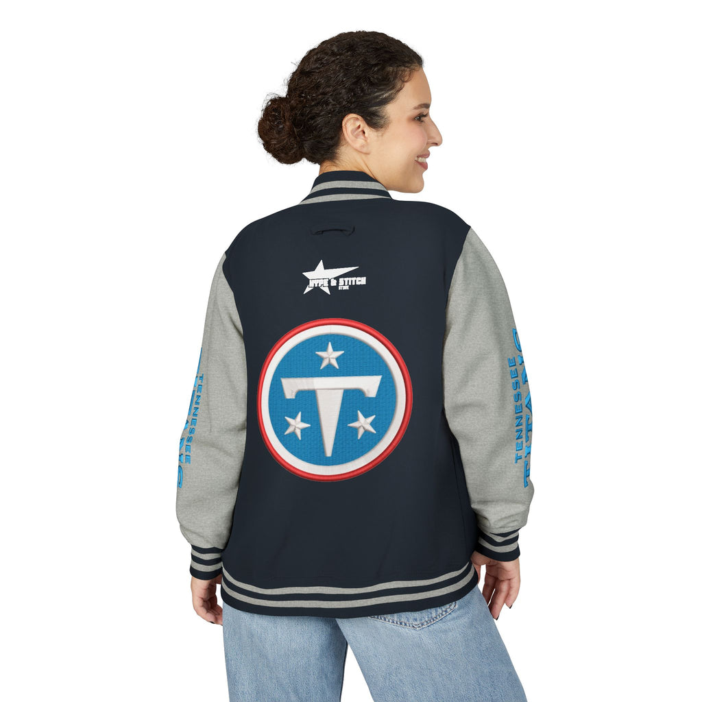 Tennessee Titans Varsity Letterman Jacket - Classic Fan Apparel