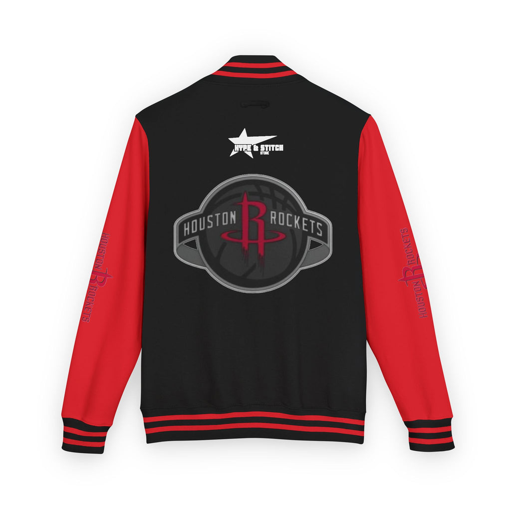 Houston Rockets Varsity Jacket | Unisex Streetwear Letterman