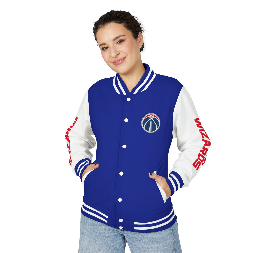 Washington Wizards Varsity Jacket | Unisex Streetwear Letterman