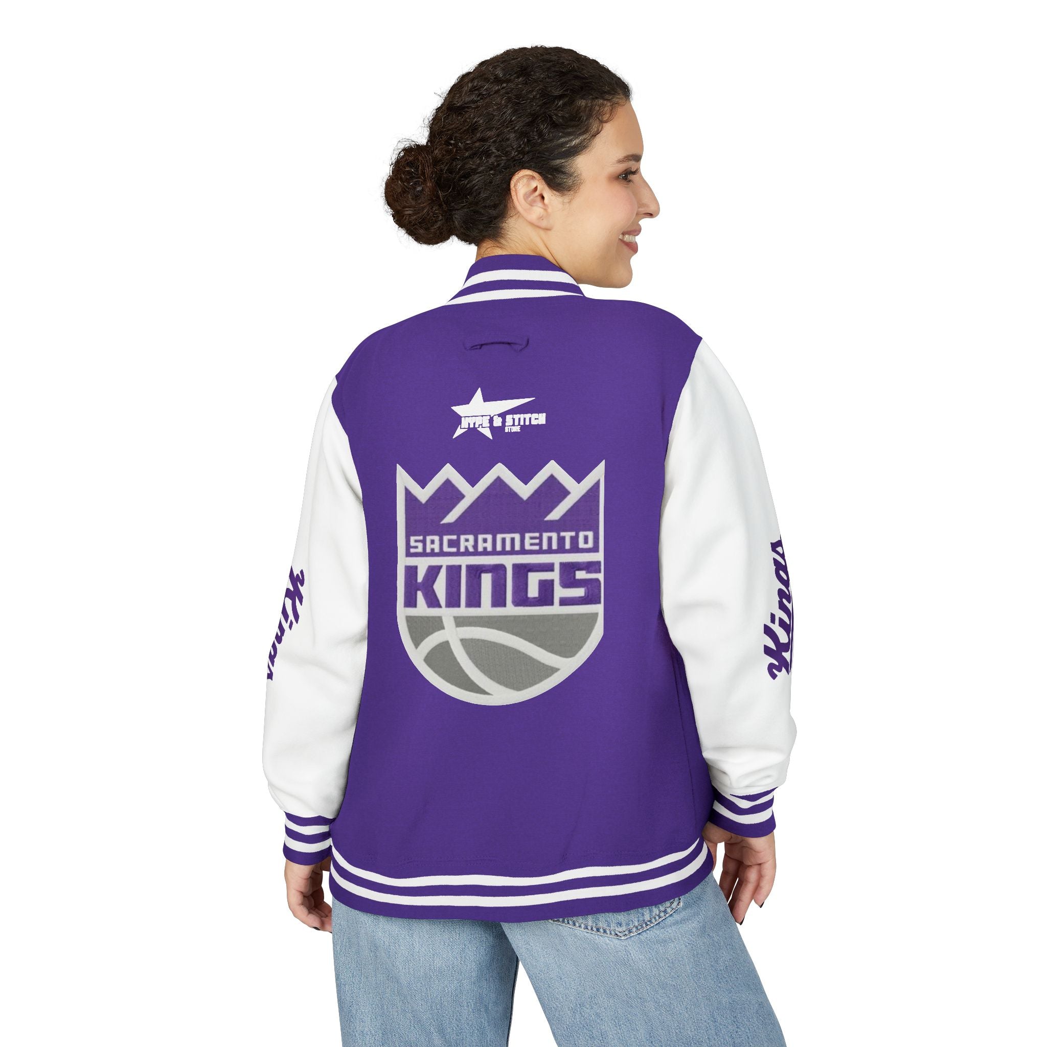 Sacramento Kings Varsity Jacket | Unisex Streetwear Letterman