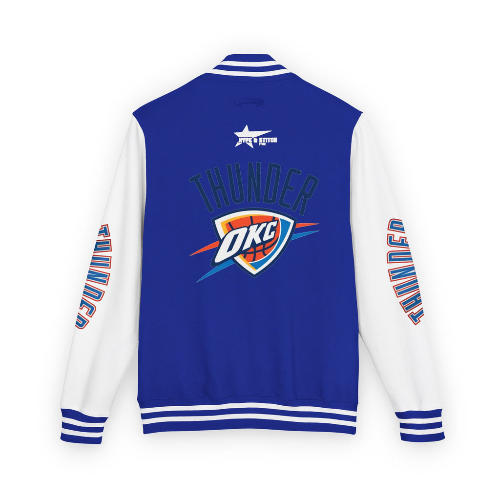 Oklahoma City Thunder Unisex Heavyweight Varsity Letterman Jacket