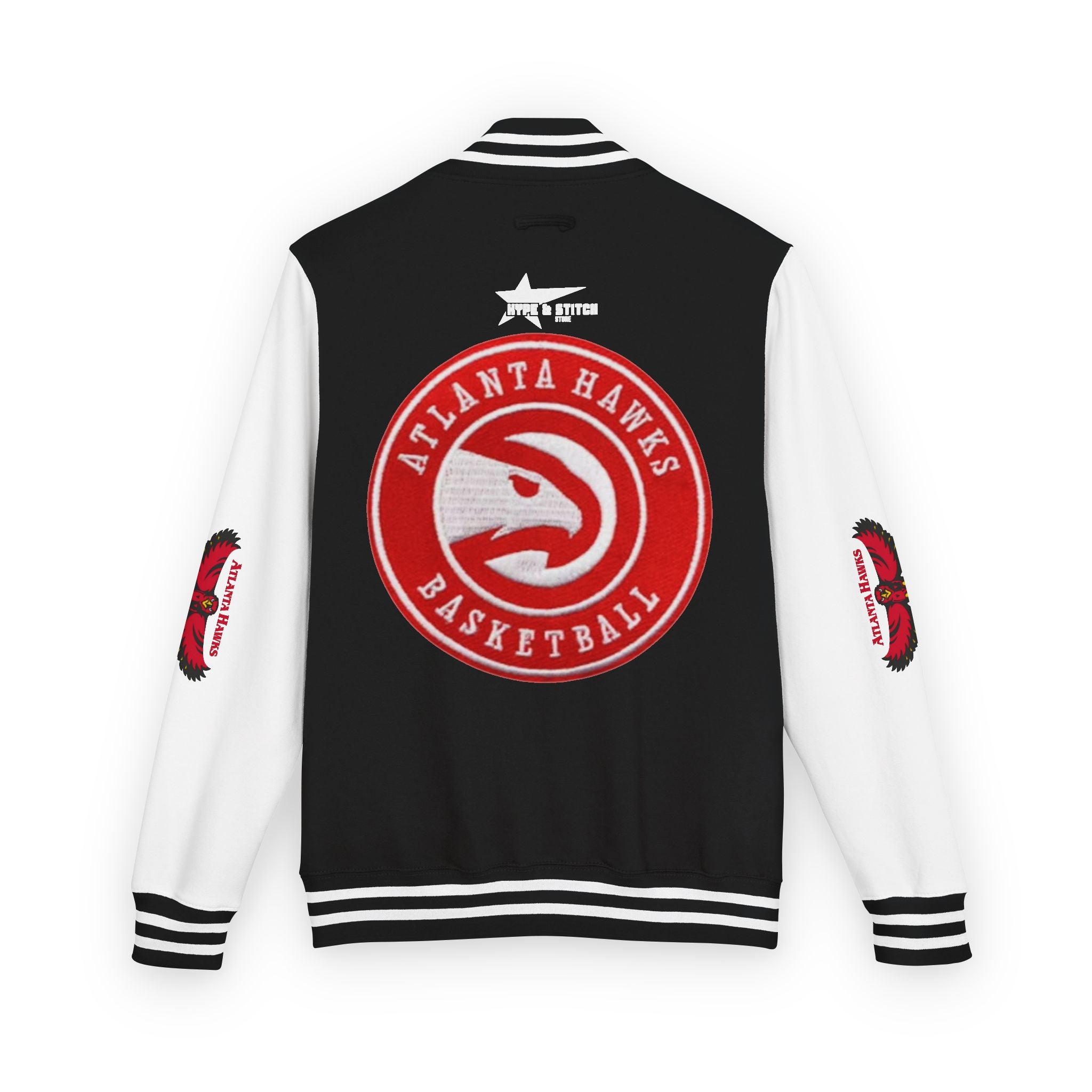 Atlanta Hawks Unisex Heavyweight Varsity Letterman Jacket