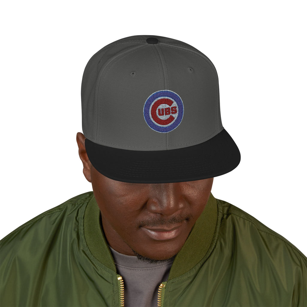 Custom Embroidered Chicago Cubs Snapback Hat