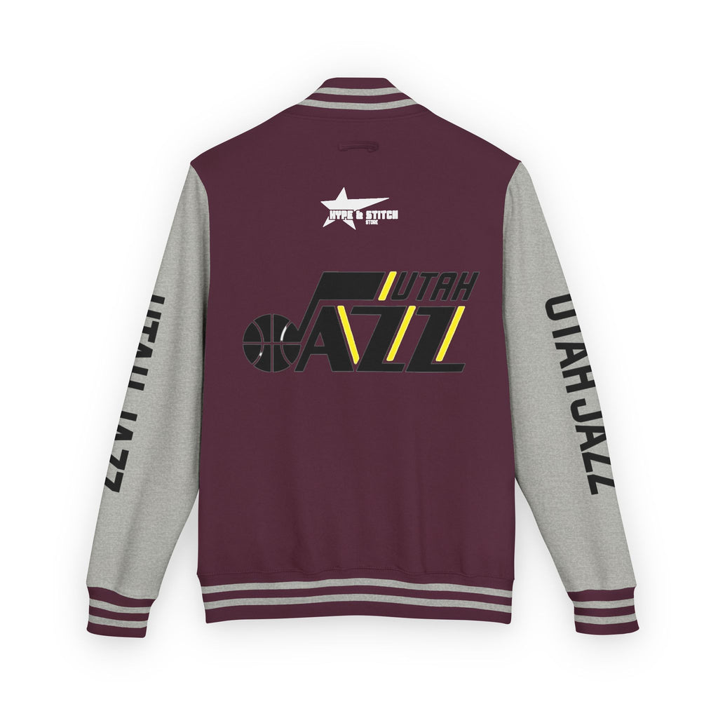 Utah Jazz Varsity Jacket | Unisex Streetwear Letterman