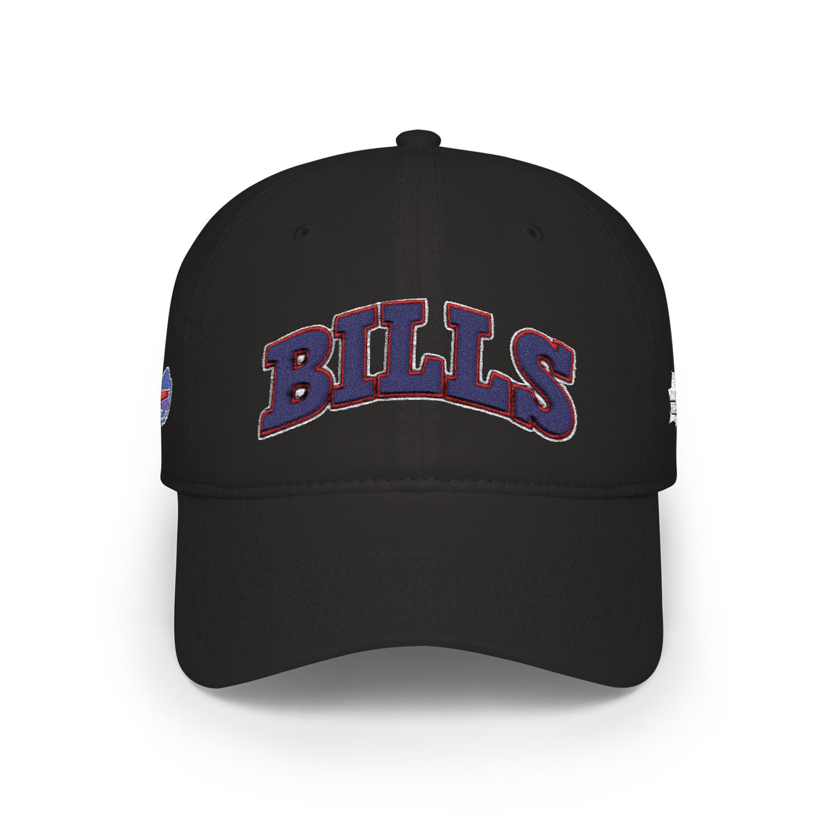 Buffalo Bills Embroidered Curved Brim Baseball Cap – Adjustable Dad Hat