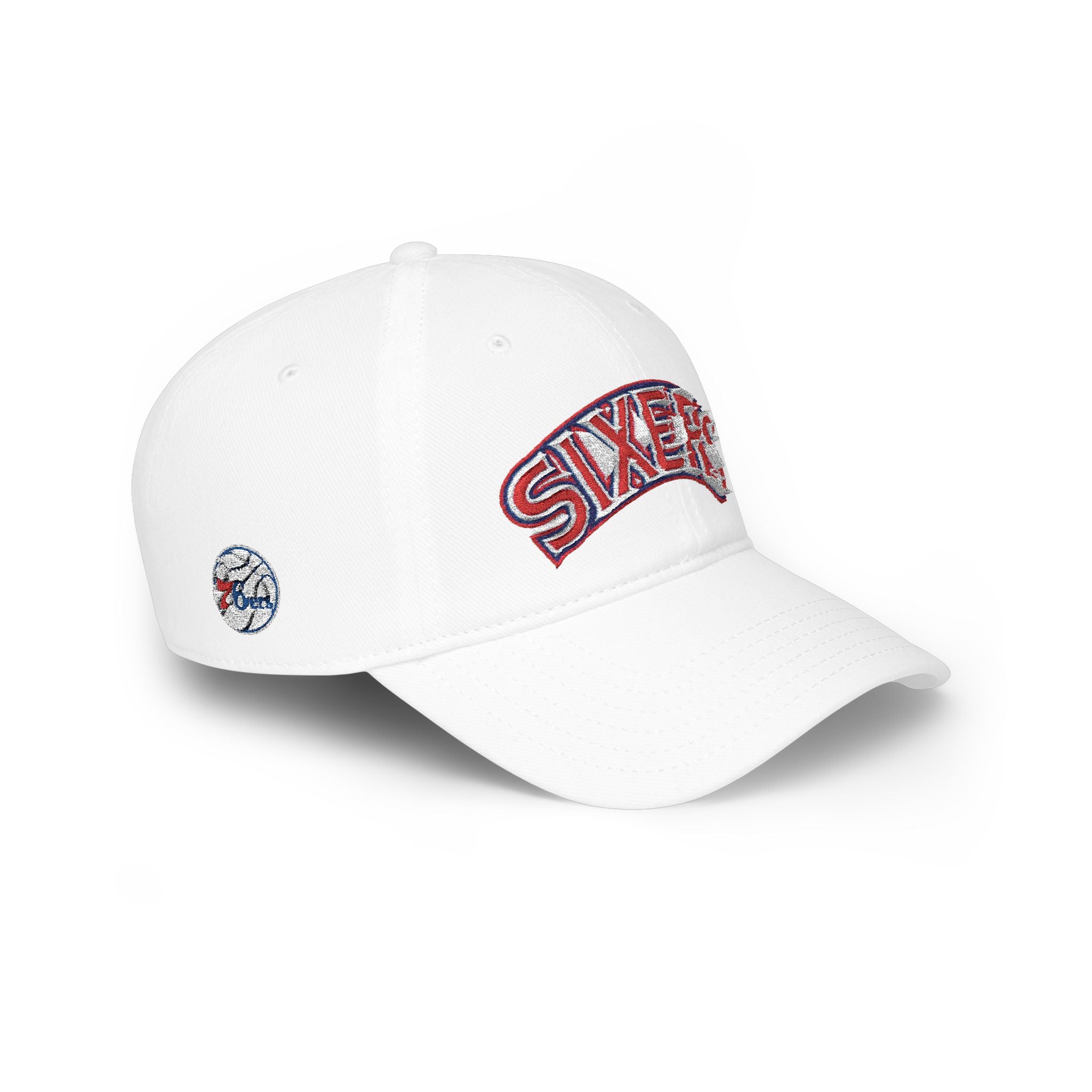 Philadelphia 76ers Vintage Embroidered Dad Hat – Adjustable Low-Profile Cap