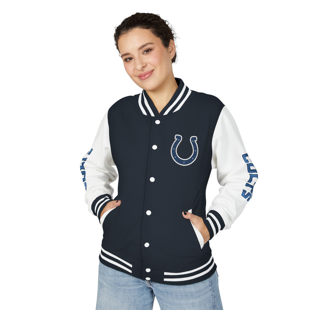 Indianapolis Horseshoe Custom Letterman Varsity Jacket
