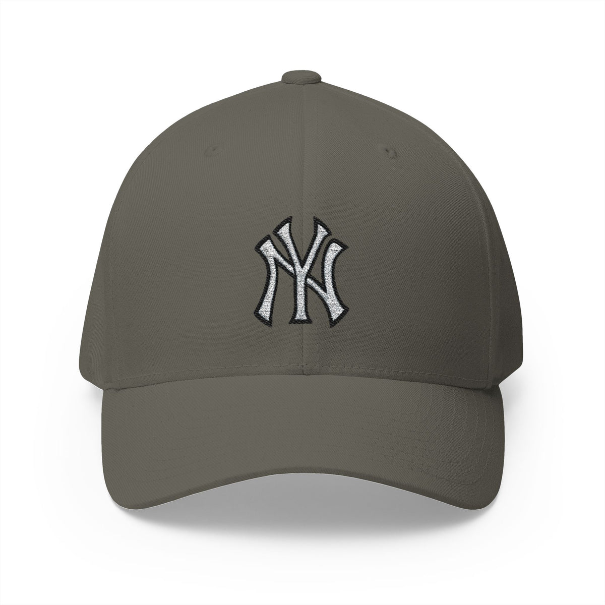 Embroidered NY Classic Baseball Cap | Unisex Structured Curved Brim Hat