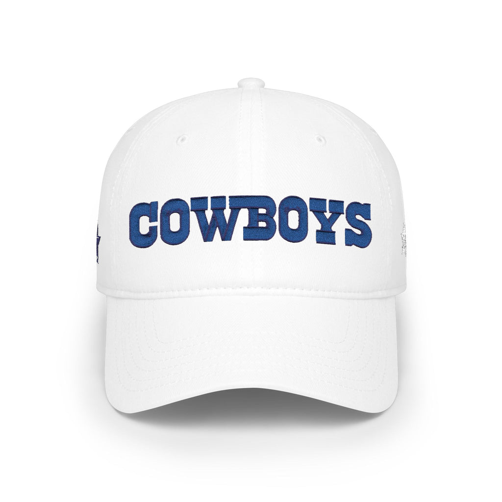 Dallas Cowboys Embroidered Low Profile Baseball Cap