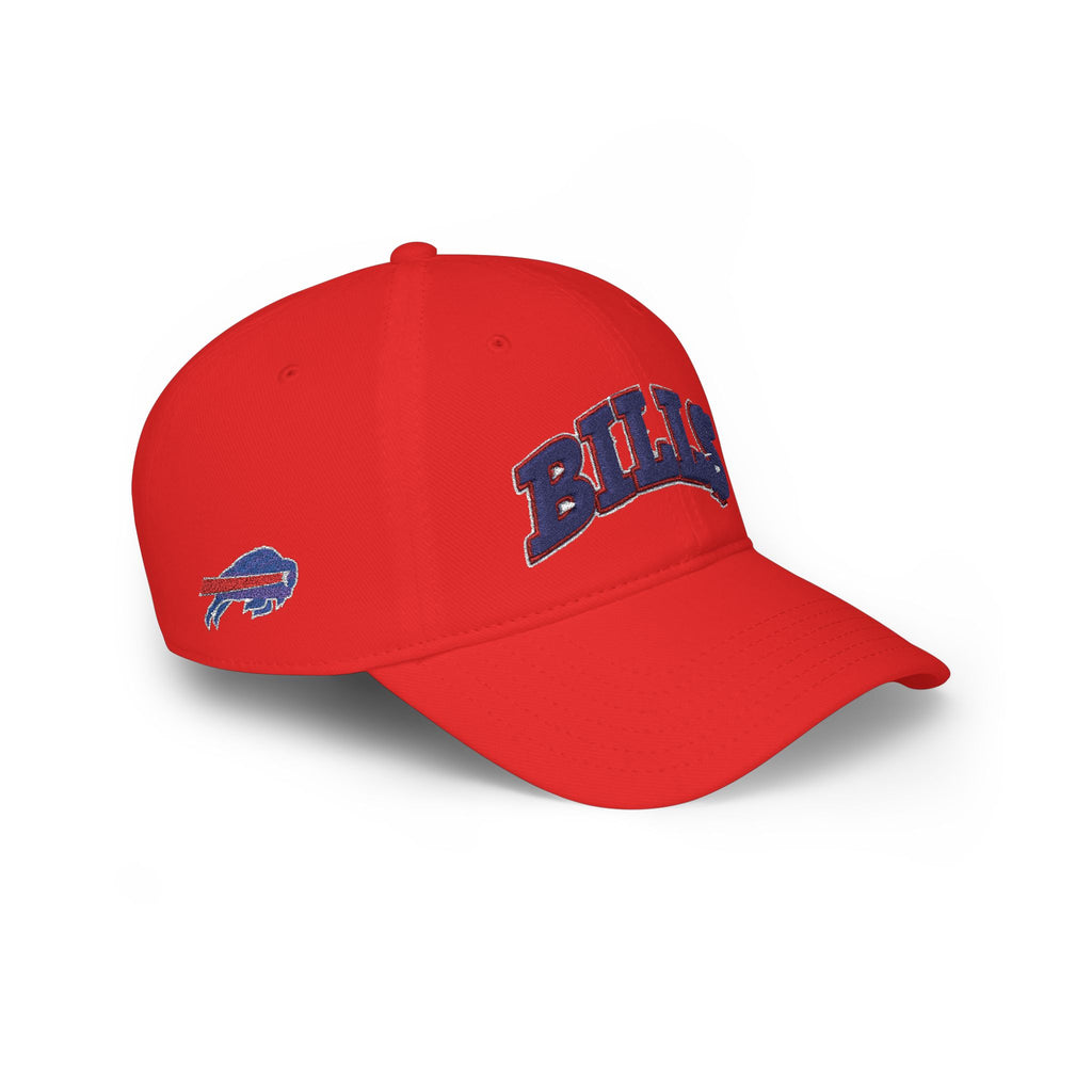 Buffalo Bills Embroidered Curved Brim Baseball Cap – Adjustable Dad Hat
