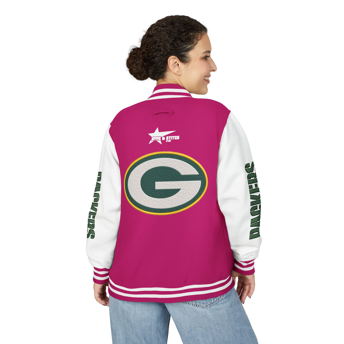 Green Bay Packers Heavyweight Varsity Letterman Jacket