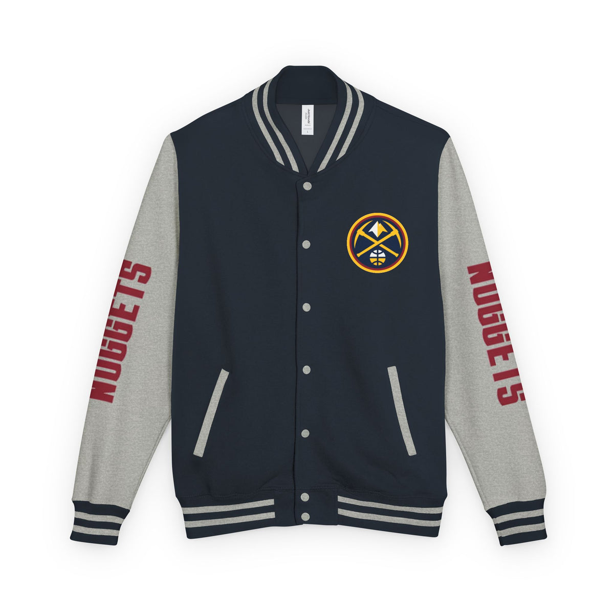 Denver Nuggets Varsity Jacket | Unisex Streetwear Letterman