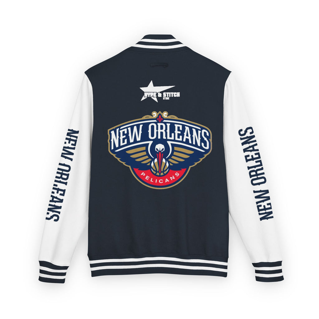 New Orleans Pelicans Varsity Jacket | Unisex Streetwear Letterman