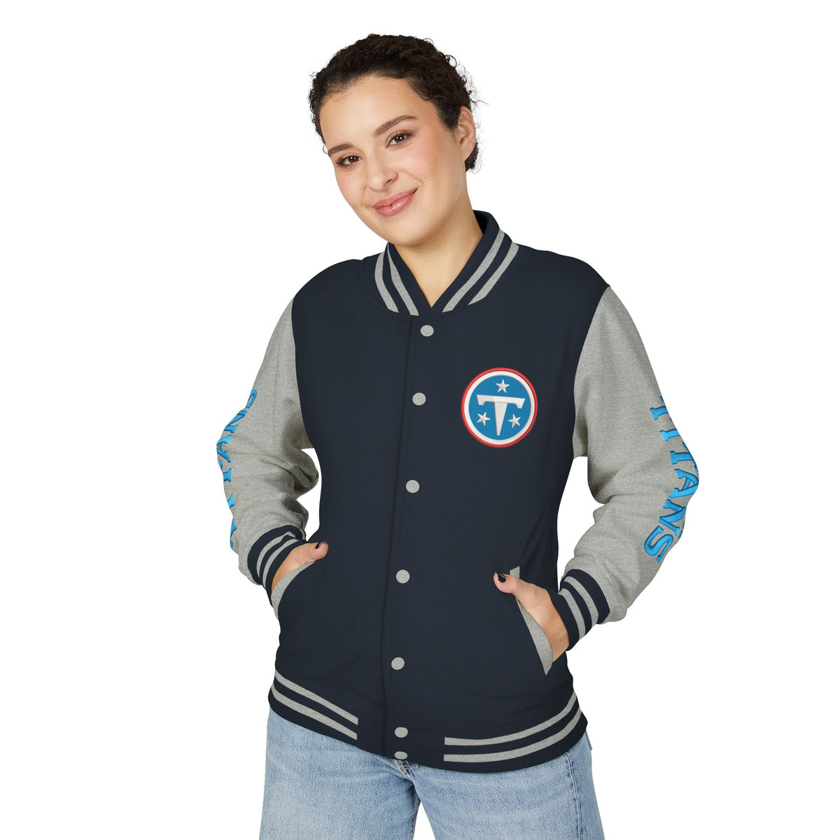 Tennessee Titans Varsity Letterman Jacket - Classic Fan Apparel