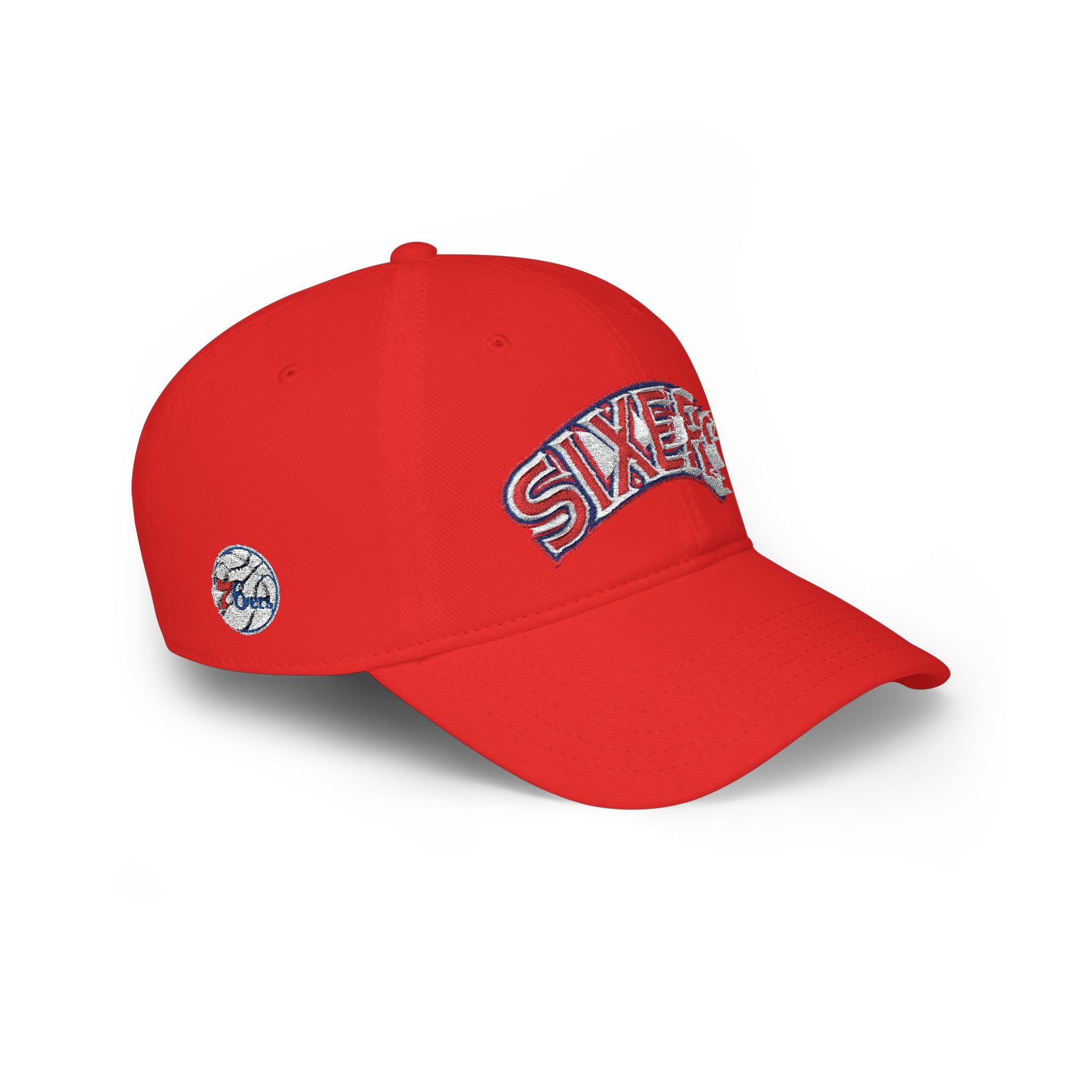 Philadelphia 76ers Vintage Embroidered Dad Hat – Adjustable Low-Profile Cap