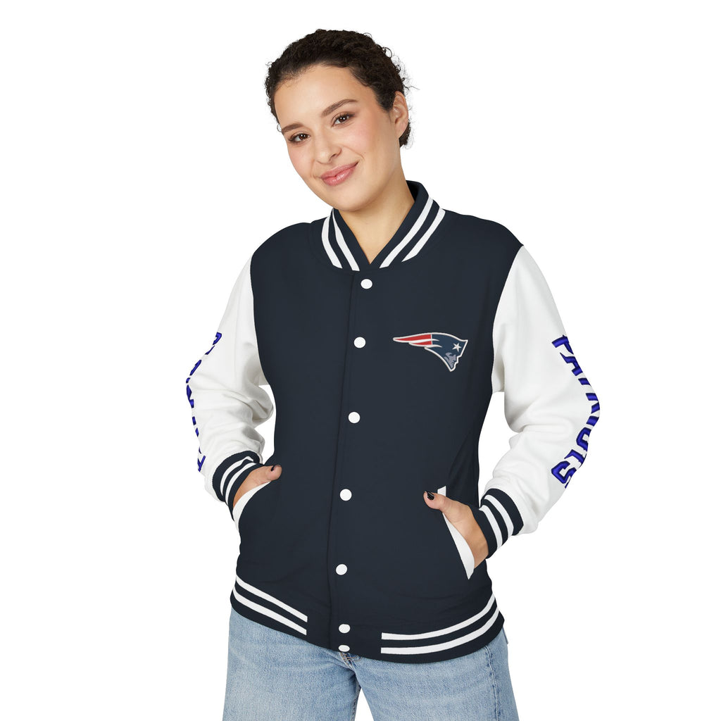 New England Patriots Classic Varsity Letterman Jacket
