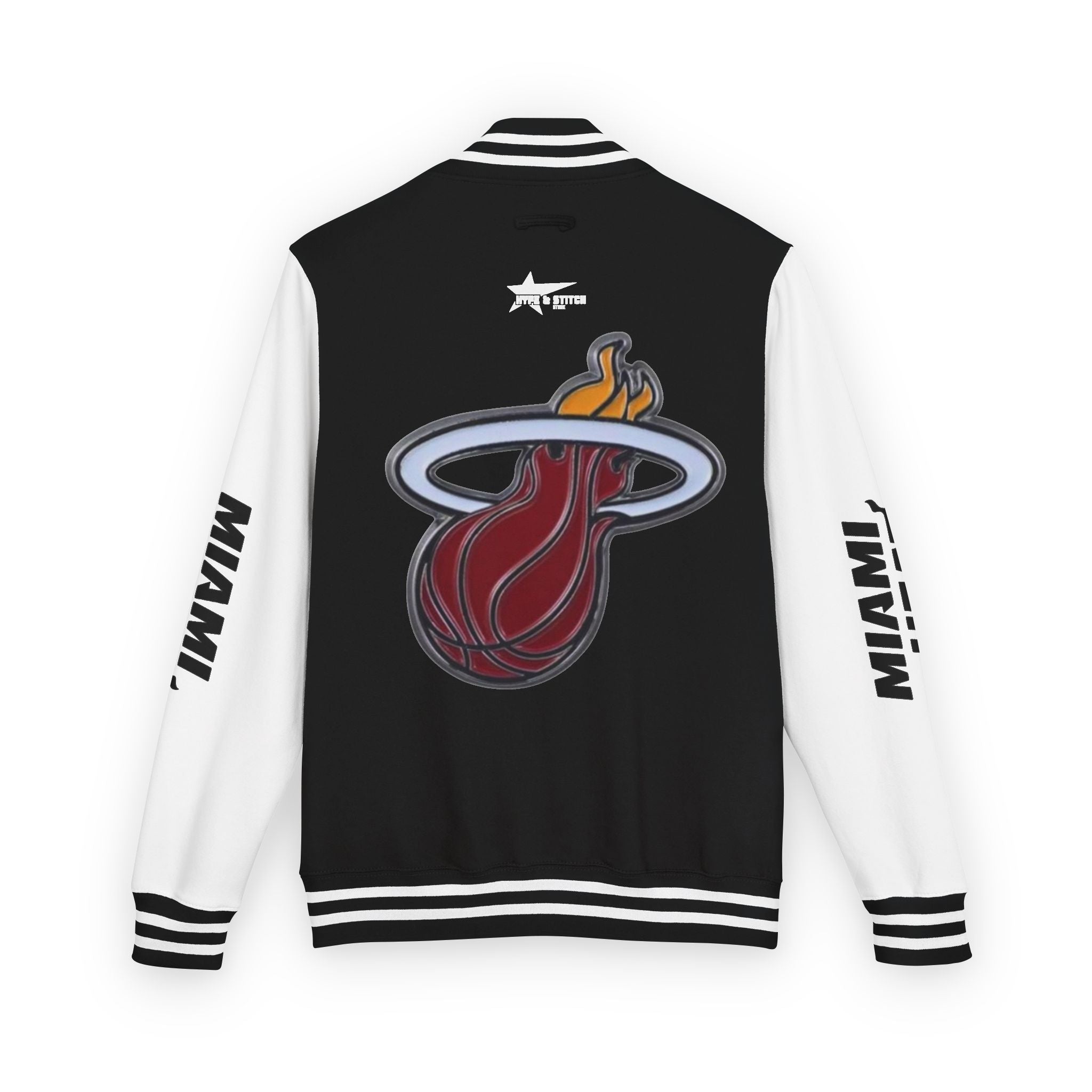 Miami Heat Unisex Heavyweight Varsity Letterman Jacket