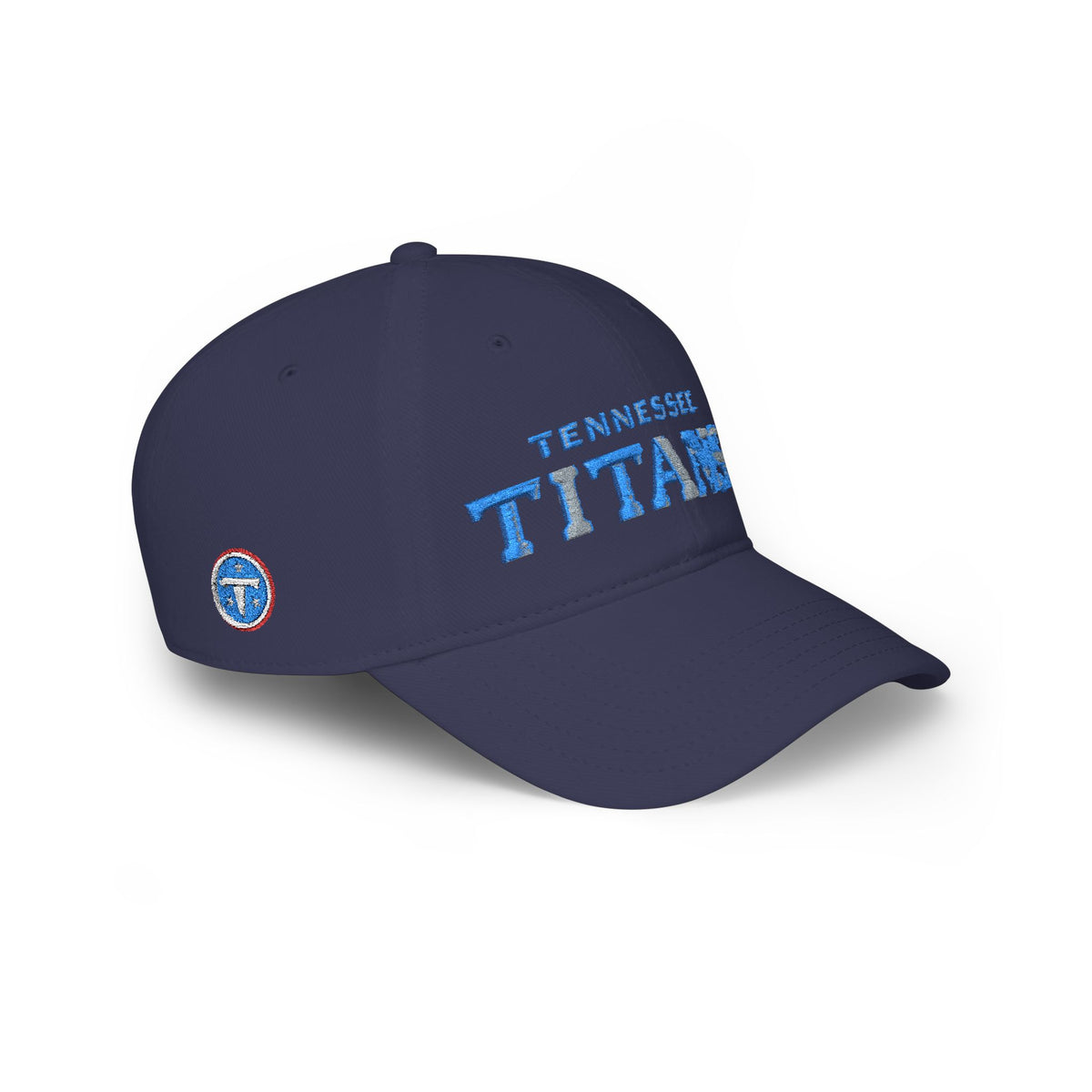 Tennessee Titans Low Profile Baseball Cap - Custom Embroidered Curved Brim Hat