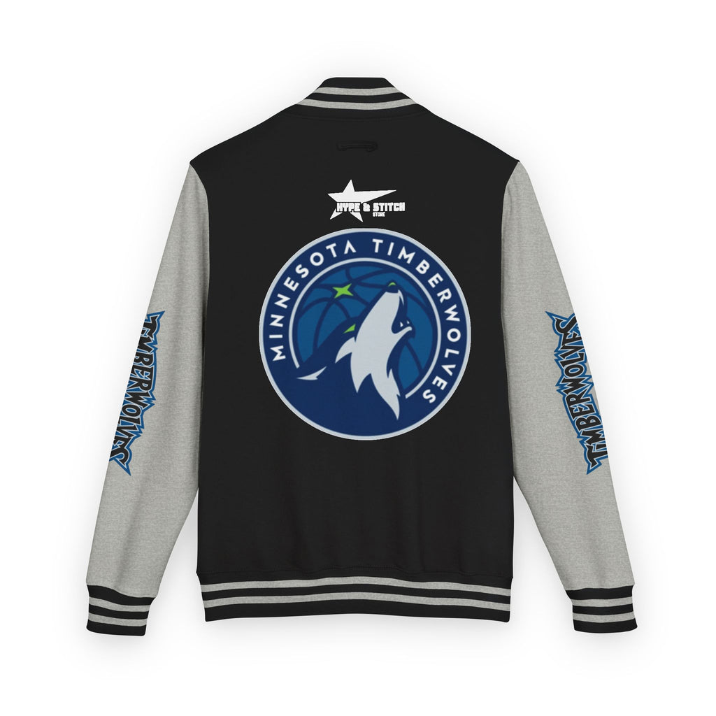 Minnesota Timberwolves Varsity Jacket | Unisex Streetwear Letterman