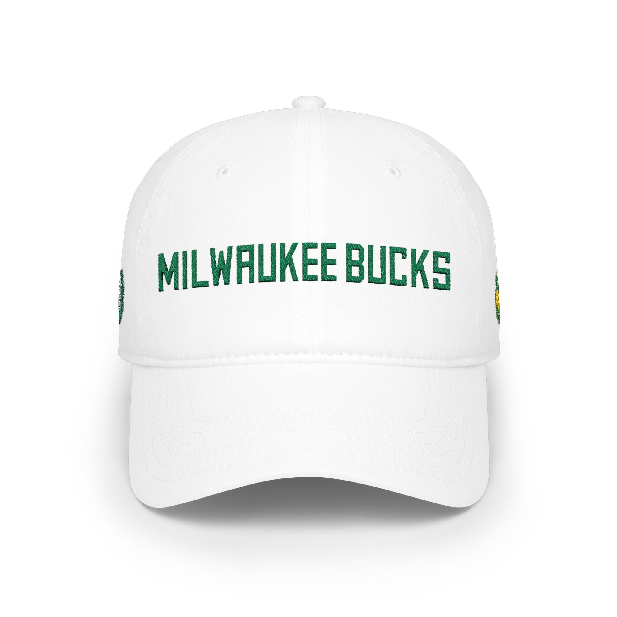 Milwaukee Bucks Vintage Embroidered Dad Hat – Adjustable Low-Profile Cap