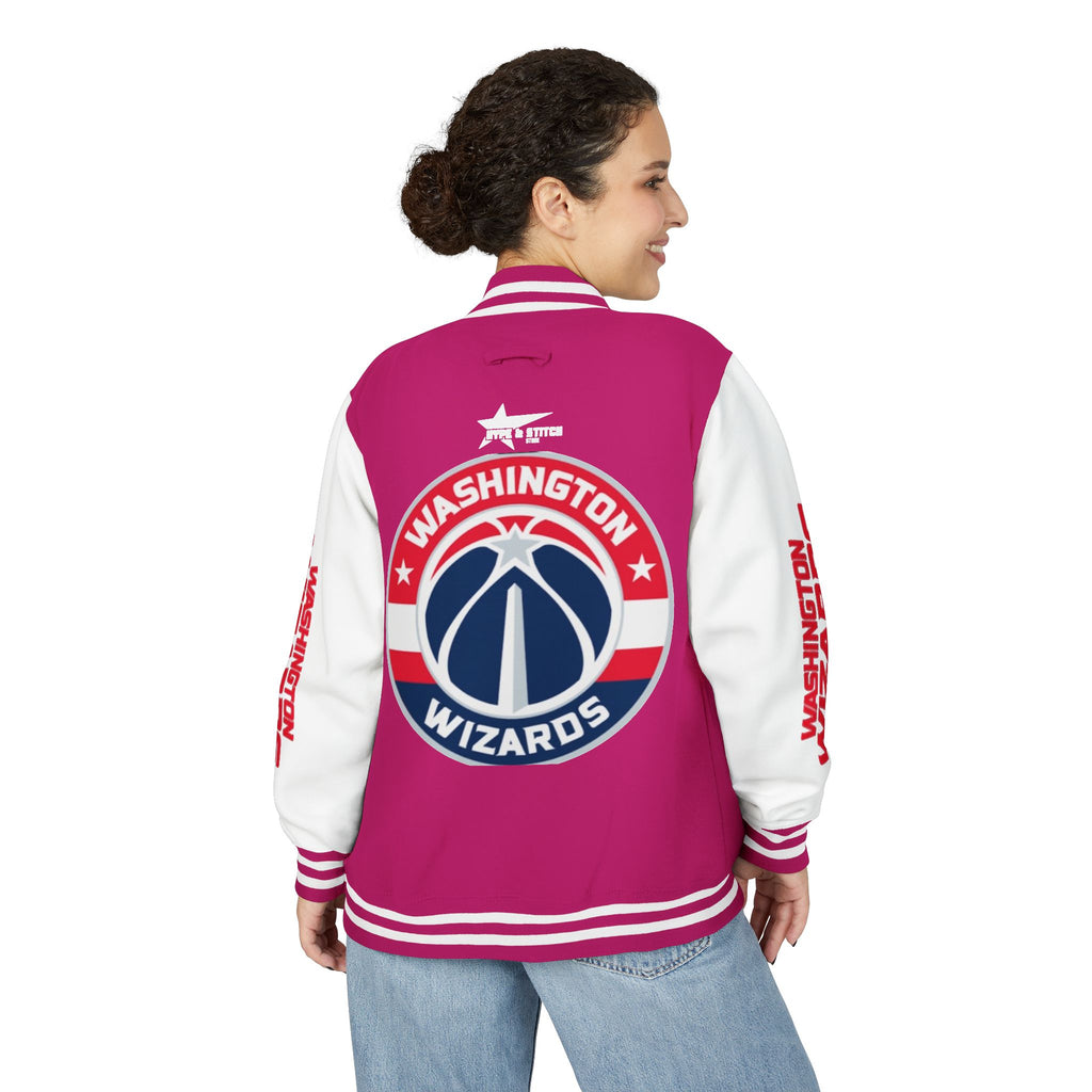 Washington Wizards Varsity Jacket | Unisex Streetwear Letterman